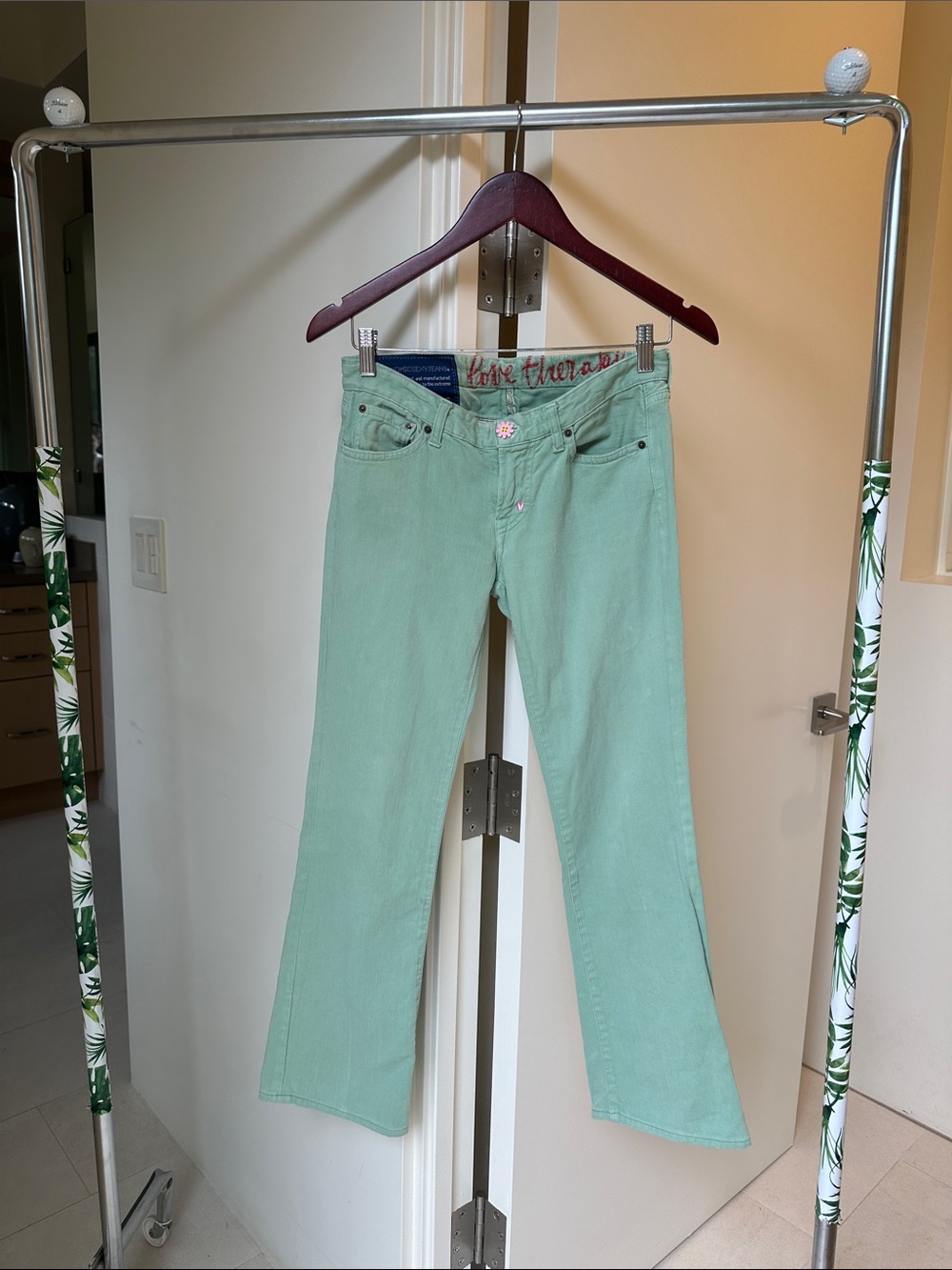 Parasuco Women's Green Jeans